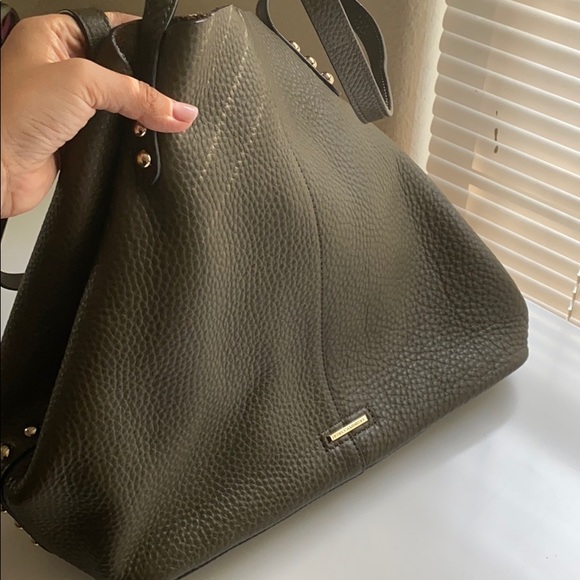 Rebecca minkoff navy green shoulder bag - Picture 3 of 8